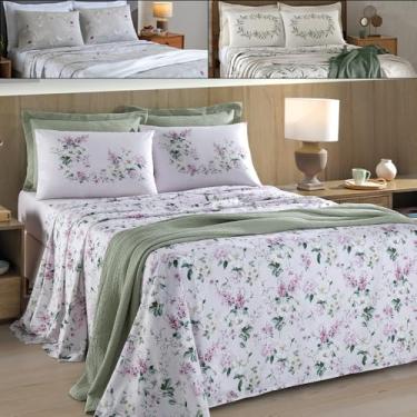 Imagem de Dohler, Kit Jogo de Lençol Dohler 4 Peças Cama Queen Premium Clara