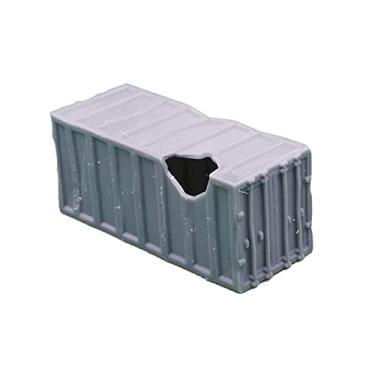 Imagem de Outland Models Paisagem ferroviária abrigo de contêiner danificado escala 1:87 HO