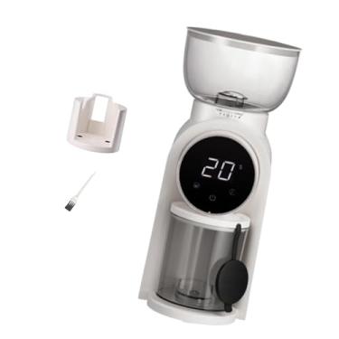 Imagem de SiaBiced Máquina de Moer Elétrica de Café Burr Coffee Mühle, branco