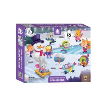 Imagem de Quebra Cabeça Gigante Bichos no Gelo - NIG BRINQUEDOS