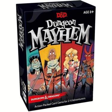 Imagem de Dungeon Mayhem Dungeons Dragons Jogo De Cartas Para 2-4 Jogadores 120 