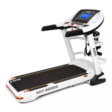 Imagem de Esteira Elétrica Dobrável 2.5HP com Inclinação Automática, Tela Touch de 10", Suporta até 150kg, Corrida Profissional até 18,8km/h