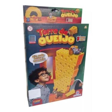 Imagem de Torre de Queijo 3 Jogos Em 1 Game Brinq - Polibrinq Pb516