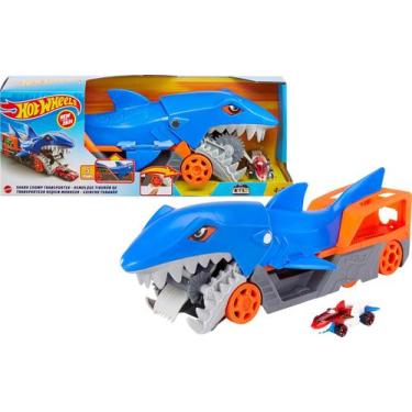 Imagem de Pista Hot Wheels City Reboque Tubarão com 1 Carrinho em Escala 1:64 Ma