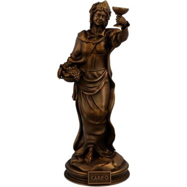Imagem de Estátua Carpo Deusa Grega do Outono - Horas (Cor Cobre Antigo)