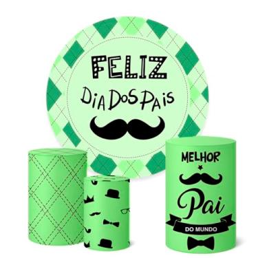 Imagem de Trio Capas Cilindro + Painel Sublimado Dia dos Pais (K1PAI0016)