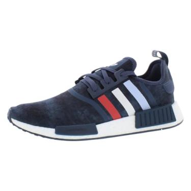 Imagem de adidas Tênis masculino NMD_r1, Azul marinho/branco / vermelho glorioso, 46