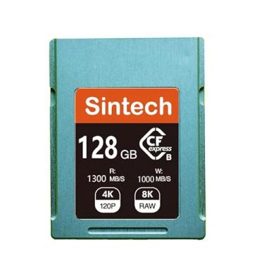 Imagem de Sintech Cartão CFexpress tipo B de 128 GB, compatível com Nikon Z6 Z7 Z9 D6 D850, Canon R3 R5C