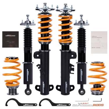 Imagem de maXpeedingrods Coilover Struts for BMW 3 Series E36 1990-1999, 24 Levels Rebound Dampin...