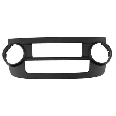 Imagem de weevoo Painel de substituição de ar condicionado Dash A/C, painel de moldura estéreo para rádio de carro para Honda CR-V CRV 2007-2011 Bisel AC (Manual A/C)