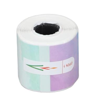 Imagem de Etiquetas de adesivos térmicos redondos 30x30mm Impressão térmica direta de autônoma Nenhuma tinta necessária multiuso para pequenas empresas Organização de inventário Office Home (Brilhante; 3x2.6mm)