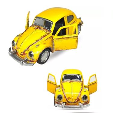 Imagem de Brinquedo Fusca Envelhecido 1981 Carrinho De Fricção Metal
