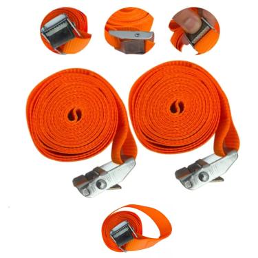 Imagem de Kit 2 Cinta Amarrar Carga Sem Catraca Fita Para Amarração