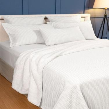 Imagem de Cobertor Piquet/Sherpa Queen Dupla Face - Lavive (confira cores)