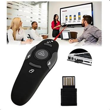 Imagem de Apresentador Powerpoint Apontador Controle Laser Sem Fio - FAZA