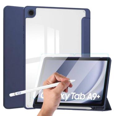 Imagem de Capa Slot + Caneta + Vidro Para Tablet Samsung A9+ 11 X210