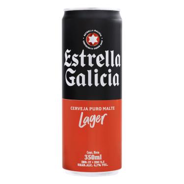 Imagem de Cerveja Estrella Galicia Lager Puro Malte 350ml