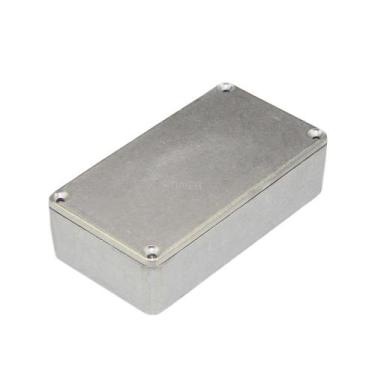 Imagem de Case Gabinete Em Alumínio P/ Montagem Pedal Overdrive Fuzz - Thida