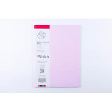 Imagem de Diskô – Refil para Caderno Inteligente 50 Folhas Color Rosa G – Reposição para Anotações