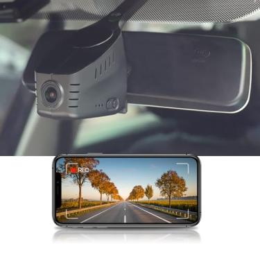 Imagem de Fitcamx Câmera veicular 4K geral adequada para veículos Volkswagen (HD2-6013), estilo de fábrica OEM, vídeo 2160P decente, Wi-Fi e aplicativo integrados, gravação em loop, modo de estacionamento