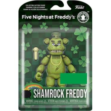 Imagem de Boneco de ação Plush Funko Five Nights at Freddy's Shamrock Freddy