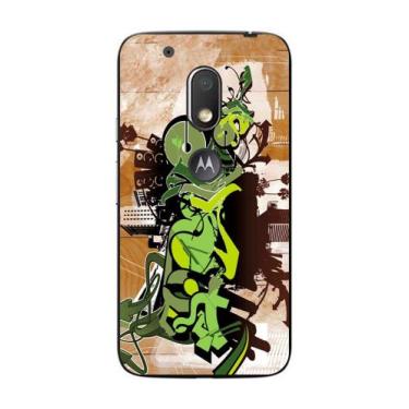 Imagem de Capa Adesivo Skin072 Verso Para Motorola Moto G4 Play (2016) - KawaSki