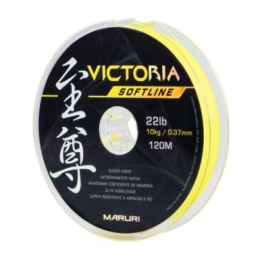 Imagem de Linha De Monofilamento Victoria Softline 120m - Maruri, 0,30mm, Amarel