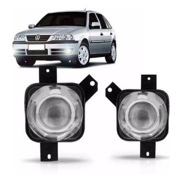 Imagem de Par farol milha auxiliar gol g3 2000 a 2005 - SP ACESSÓRIOS, Par (Dire