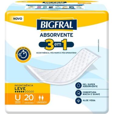 Imagem de Absorvente bigfral plus regular c/20 - ONTEX