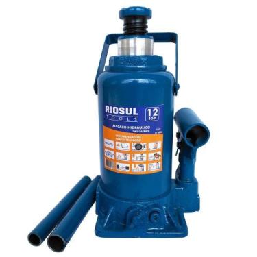 Imagem de Macaco Hidráulico tipo Garrafa de 12 Toneladas - RIOSUL TOOLS