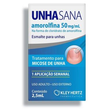 Imagem de Unha Sana Amorolfina 50mg/ml esmalte 2,5ml + 10 espátulas - KLEY HERTZ