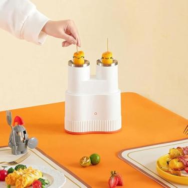 Imagem de Caldeira Automática Egg Roll Maker Omelete Cup Machine Support, Free 100pcs Varas De Bambu, Máquina De Rolo De Ovo, Hot Dog Master Rapid Salsicha Caldeira Omelete Fogão Para Café Da Manhã