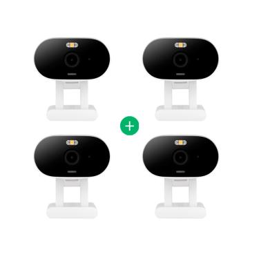 Imagem de Kit Câmera de Vídeo Full Color Intelbras IME 500 - 4 Unidades