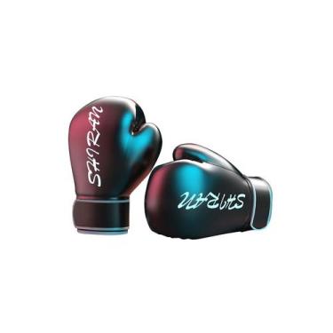 Imagem de Luvas de boxe Six Seven Eight Adult 10 oz pretas (1 par) - Lightbek Of