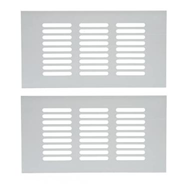 Imagem de Generic Grade de Ventilação do Armário, Grade de Ventilação de Ar Resistente, Retangular, Antioxido, Macio para Caravana (80 * 150mm)