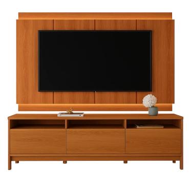 Imagem de Rack Bancada com Painel para Tv de até 75" em MDF Line