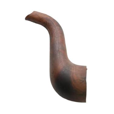 Imagem de KiBcsLic Bico de substituição para chaleira de cobre, acessório de cozinha, fácil de instalar, de metal, fácil de limpar, bico longo e curvo para chaleira com, 11.5 X 3.5 Cm