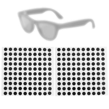 Imagem de 200 Adesivos Bloqueadores de Luz LED, Compatíveis com Meta Skyler Headliner e Acessórios para Óculos RayNeo V3 Capas Blackout e Adesivos Dimmer para Óculos Inteligentes