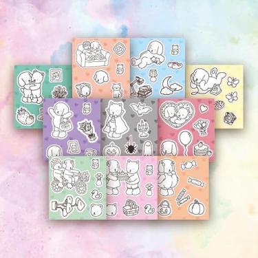 Imagem de Kit Adesivos Bob Gods para Colorir 10 a 50 Cartelas Infantil Lembrancinha Festa (30)