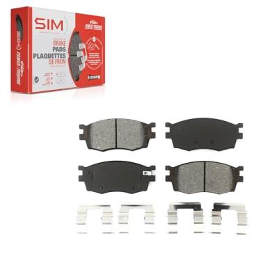 Imagem de Pastilhas de freio a disco dianteiro SIM-1156 para Hyundai Accent Kia Rio Rio5 2006-2011
