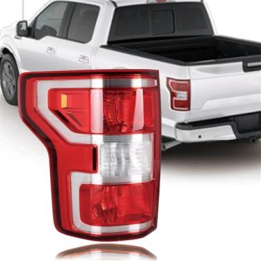 Imagem de labwork Substituição da luz traseira do lado do motorista esquerdo para 2018 2019 2020 Ford F150 F-150 Montagem Luz traseira de freio JL3Z13405H