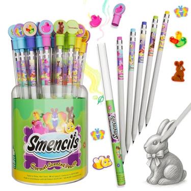 Imagem de Spring Smencils Cylinder - HB #2 Patented Gourmet Scented Pencils, 50 Count - Gifts for Kids, Classroom Rewards, Party Favors, Easter day