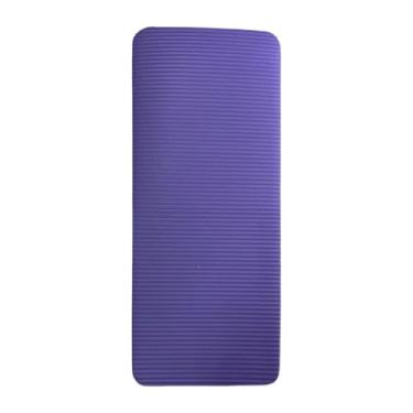 Imagem de harayaa Joelheira para ioga, almofada de treino portátil com alça, joelheiras para exercícios de solo, equilíbrio, pilates, academia, Roxo