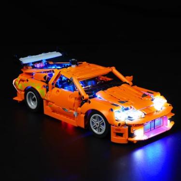 Imagem de Light Kit for Lego Technic Fast and Furious Toyota Supra MK4, Creative Lighting Set Compatible with 42204 (Lights Only, No Lego Set)