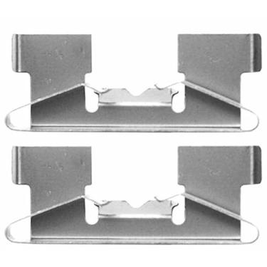 Imagem de ACDelco Kit profissional de clipe de pinça de freio a disco frontal 18K1533 com 2 clipes