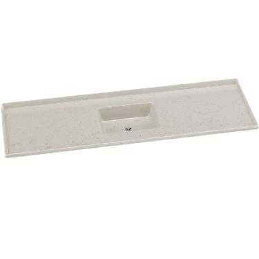 Imagem de Pia Cozinha 180x55cm Sintético Standart Travertino - 504714 - A.J.RORATO