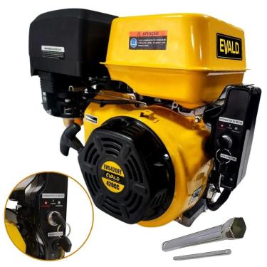 Imagem de Motor à Gasolina 15 HP 4 Tempos Multiuso Partida Elétrica EVS420FE EVALD