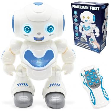 Imagem de LEXiBOOK Powerman First, Meu Primeiro Brinquedo Interativo Inteligente Robot para Aprendizado de Crianças Dançando Toca Música Menino