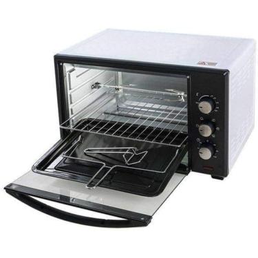 Imagem de Forno Elétrico 48 Litros Com Espeto Giratório Best Preto E Branco