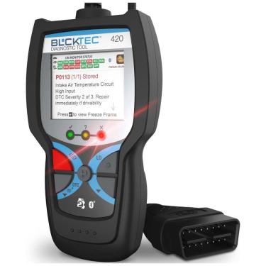 Imagem de BLCKTEC 420: Scanner de Diagnóstico Bluetooth OBD2 para Carros - Leitor de Códigos e Apagador de Luz do Motor com App OBD - 420mm